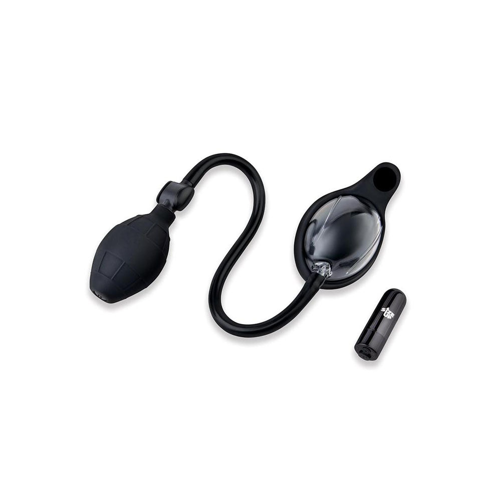 Size Up Vibrating Mini Pussy and Clitoral Pump – USB Rechargeable Vibrating Vaginal and Clitoral Pump Female Pumps