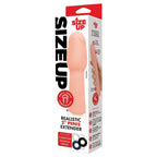 Size Up Realistic Penis Extender – 2 Inch Length Enhancement Sleeve > Sex Toys For Men > Penis Sleeves