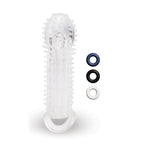 Size Up 1.5 Inch See Thru Stretch Penis Extender > Sex Toys For Men > Penis Sleeves