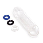 Size Up 1.5 Inch See Thru Stretch Penis Extender > Sex Toys For Men > Penis Sleeves