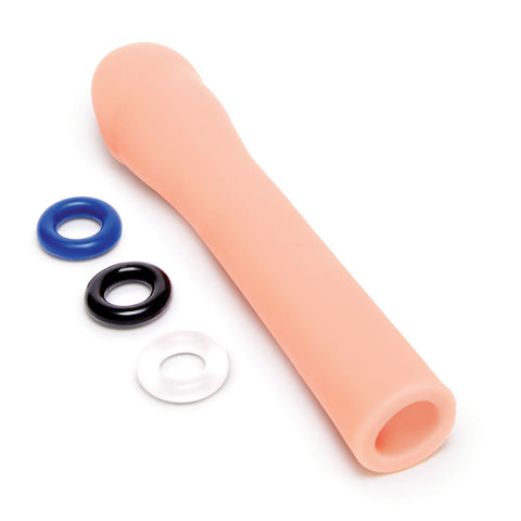 Size Up Realistic 3 Inch Penis Extender for Enhanced Pleasure SLEEVES