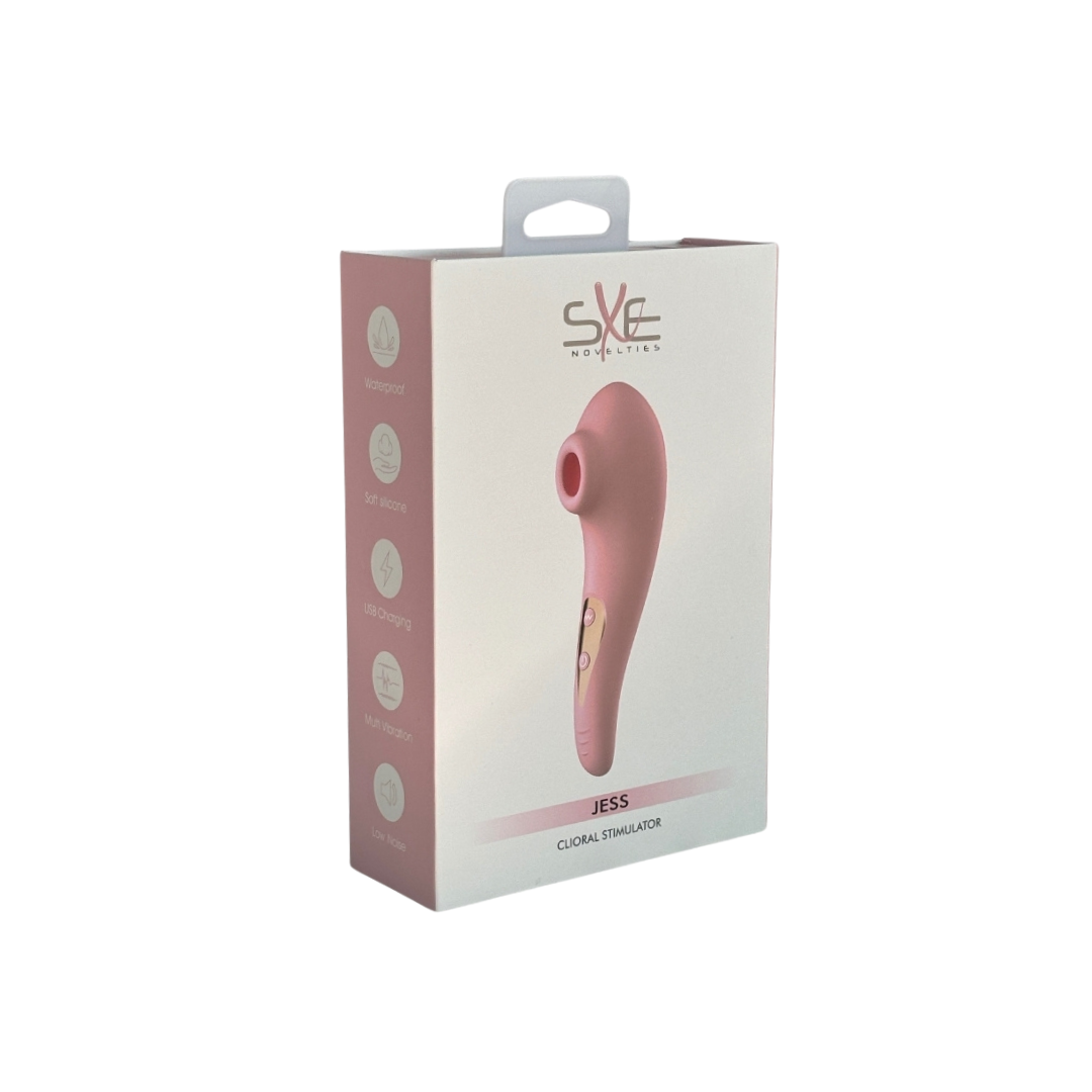 Sxe Jess Vibrating and Sucking Clitoral Stimulator > Sex Toys For Ladies > Air Pulsation