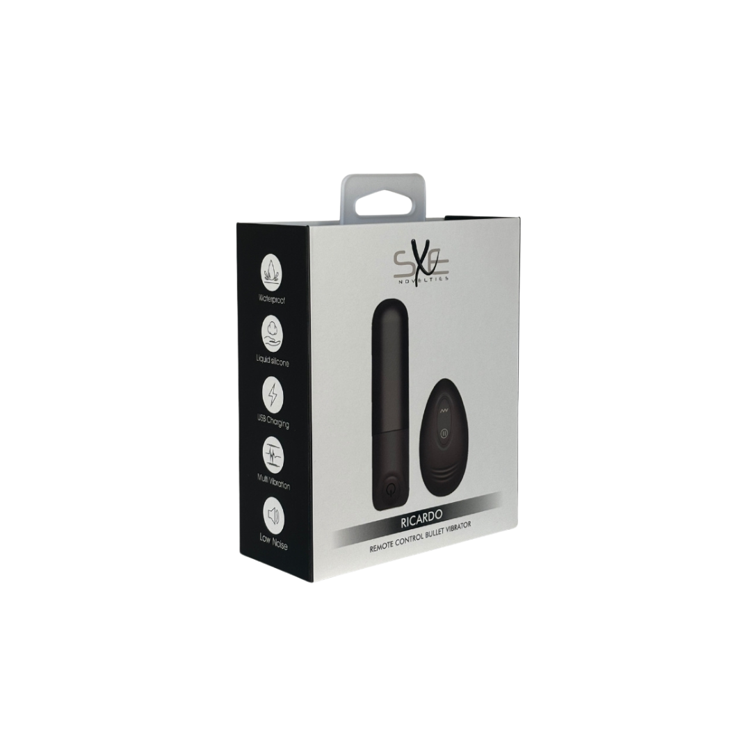 SXE Ricardo – Remote-Controlled Bullet Vibrator > Vibrators > Mini Vibrators