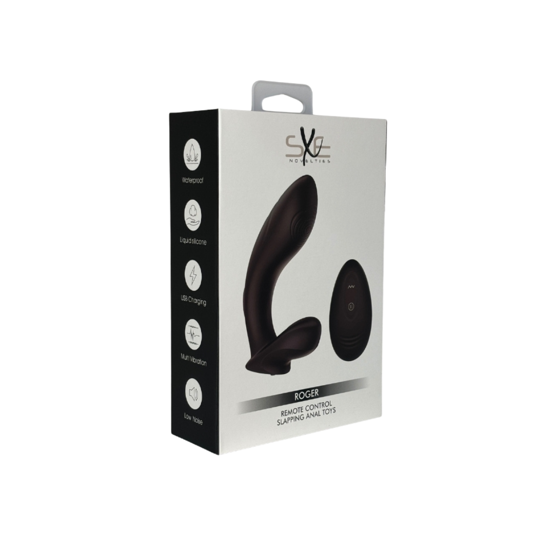 Roger Remote Control Slapping Prostate Massager – Remote-Controlled Toy > Anal Range > Prostate Plugs
