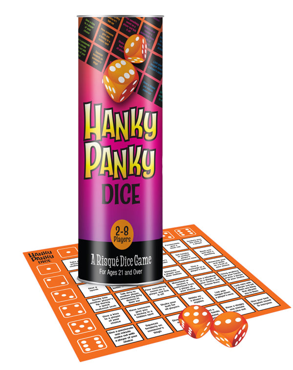 Hanky Panky Dice Game with Cheeky Challenges > Novelties > Games