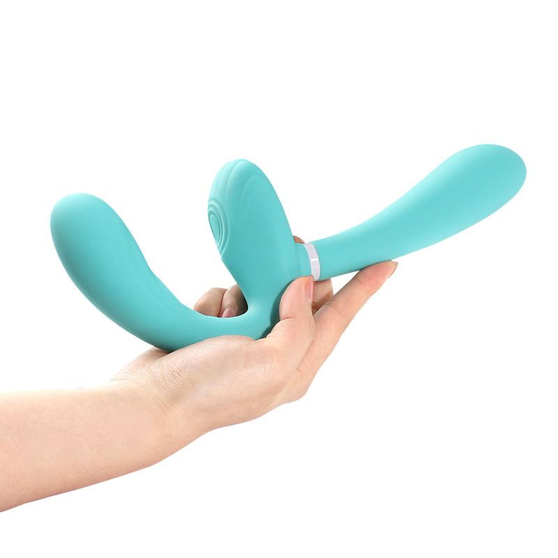 Sapphi Detachable Strapless Strap-on Double Vibrator by Arosum (9.17 inches) > Dildos > Strapless Strap Ons