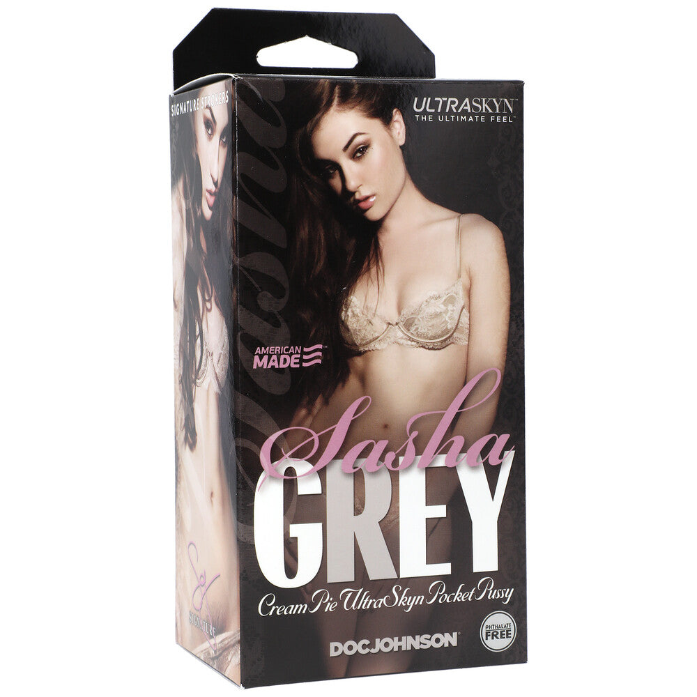 Sasha Grey Ultraskyn Cream Pie Pocket Pussy – Ultra-Realistic Pocket Pussy > Sex Toys For Men > Masturbators > Pornstar