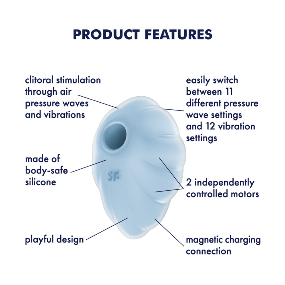 Satisfyer Cloud Dancer - Air Pulse Stimulator Secondary image