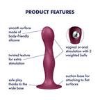 Satisfyer Double Ball-R - Versatile Pleasure Toy 5 Inch > Anal Range > Vibrating Butt Plugs