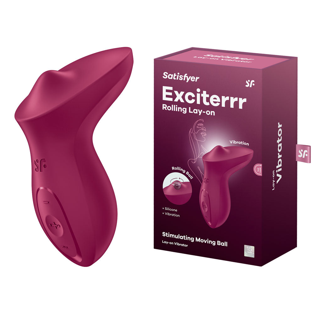 Satisfyer Exciterrr Vibrator – Rechargeable Silicone Personal Vibrator > Vibrators > Ladies > Clitoral Vibrators and Stimulators