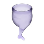 15mL menstrual cup front view