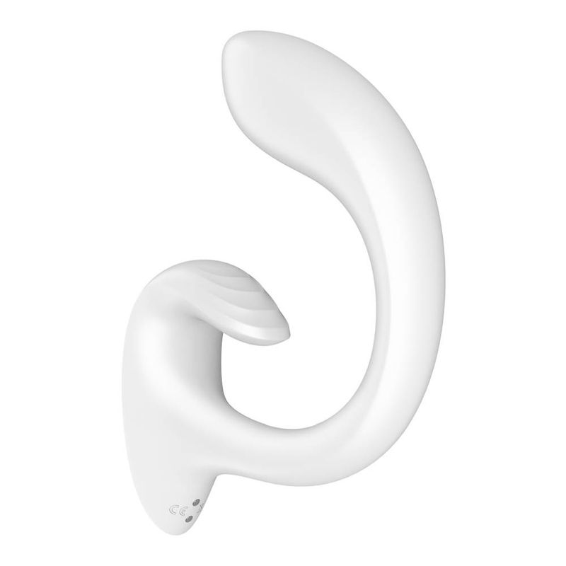 Satisfyer G for Goddess 1 Rabbit Vibrator White 185mm Secondary image