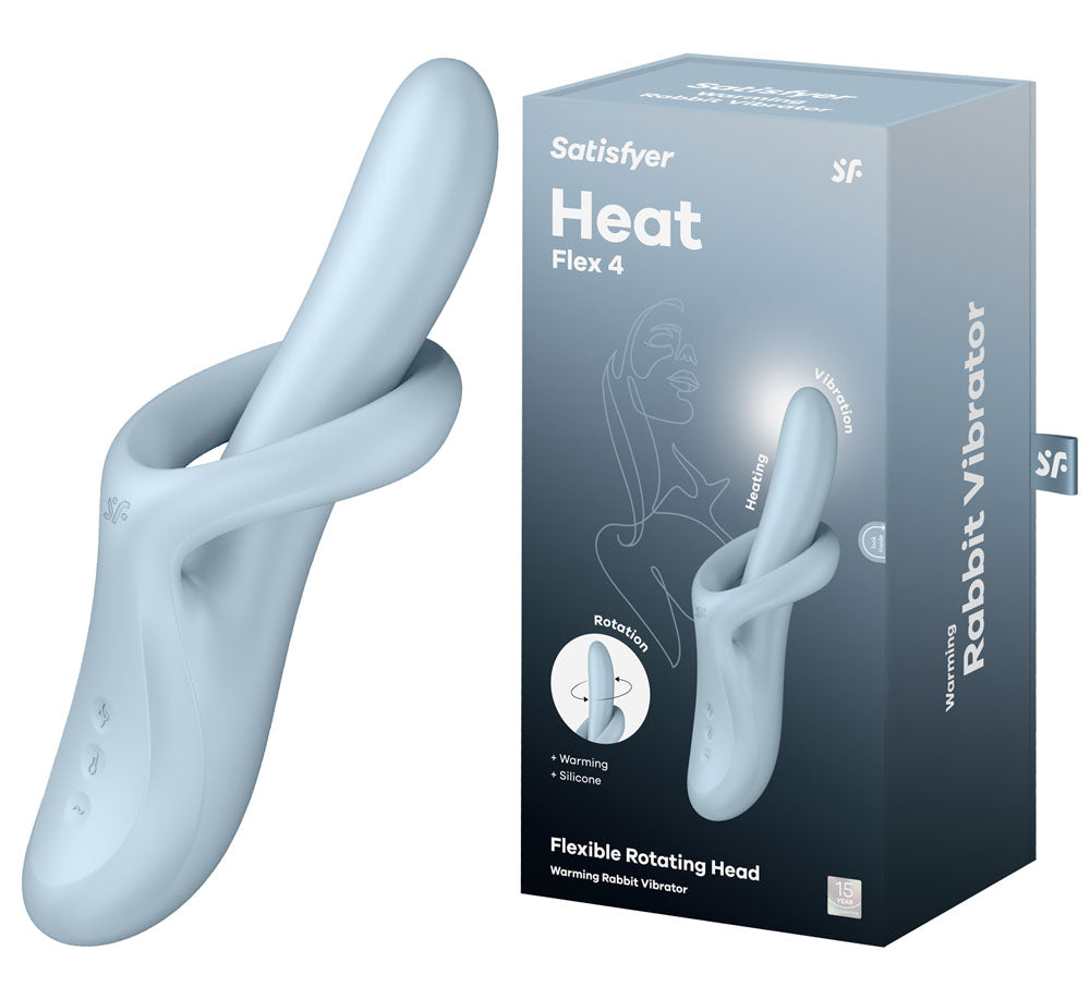 Satisfyer Heat Flex 4 – Heating Rechargeable Silicone Vibrator > Sex Toys For Ladies > G-Spot Vibrators Main image