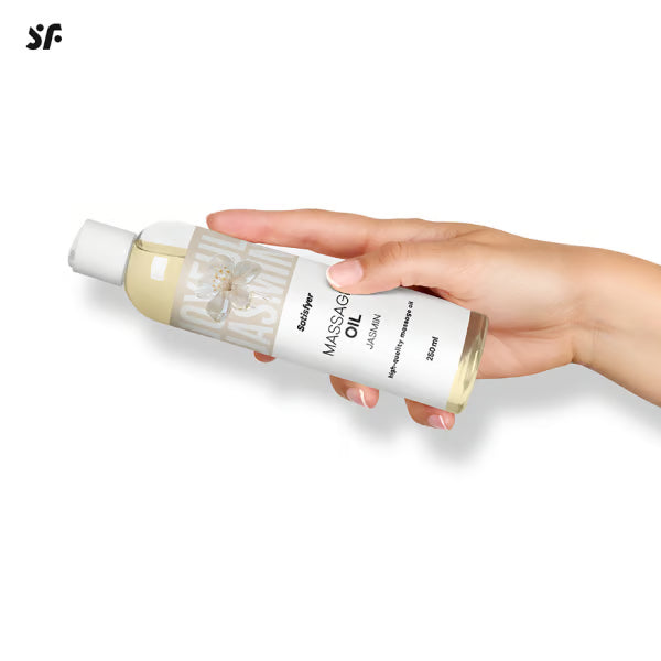 Satisfyer Jasmine Massage Oil (250ml) – Premium Massage Oil > Essentials > Massage Oil