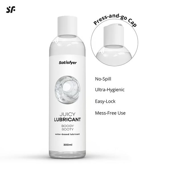 Satisfyer Juicy Lubricant (Water Based, 300ml) – Water-Based Lubricant > Lube > Water Based
