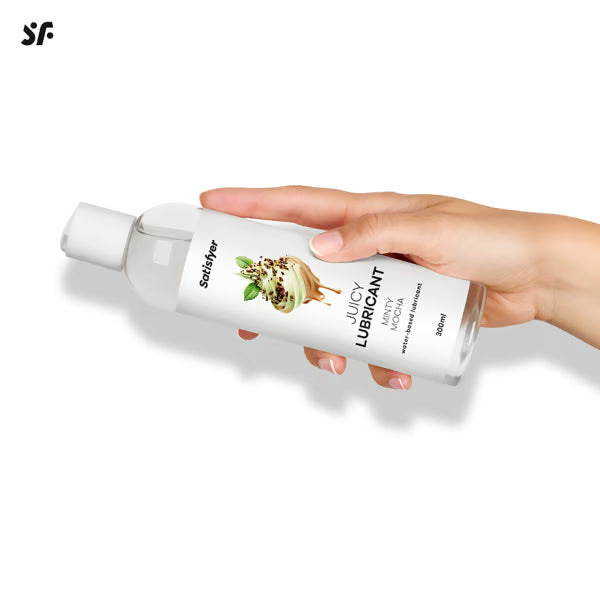 Satisfyer Juicy Lubricant (Minty Mocha) – Water-Based Lubricant 300ml > Lube > Flavoured