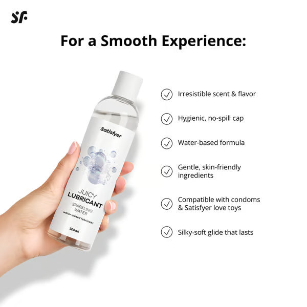 Satisfyer Juicy Lubricant (300ml) – Water-Based Lubricant > Lube > Water Based