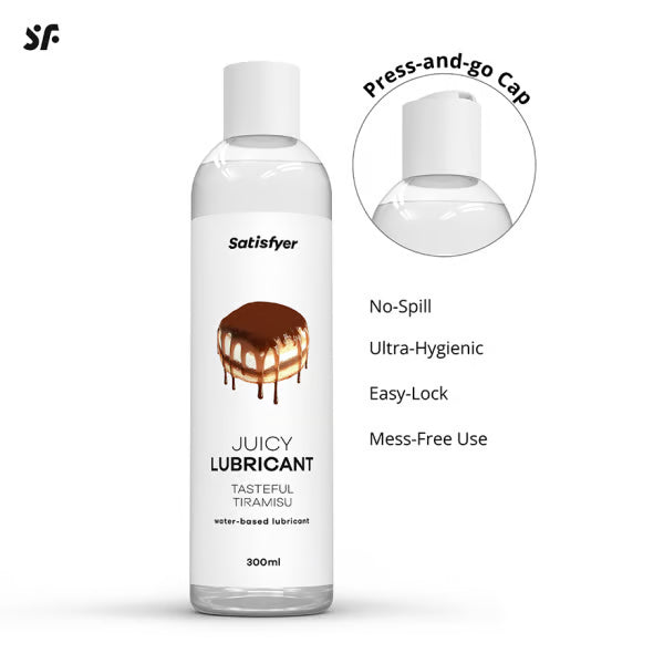 Satisfyer Juicy Lubricant (Tiramisu) – Water-Based Lubricant 300ml > Lube > Flavoured
