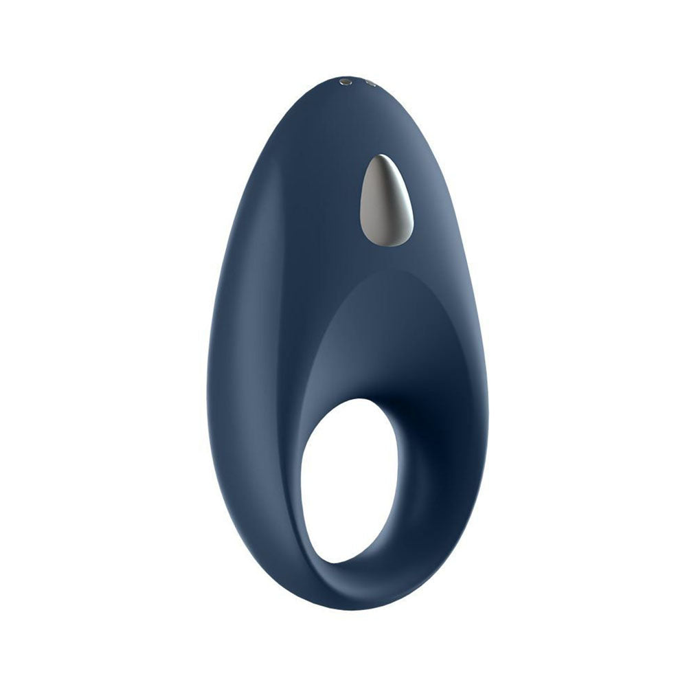Satisfyer Mighty One Silicone Cock Ring – Comfort-Fit Stretchable Couples Ring > Cock Ring > Vibrating