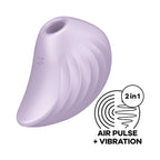 Satisfyer Pearl Diver Air Pulse Vibrator Purple
