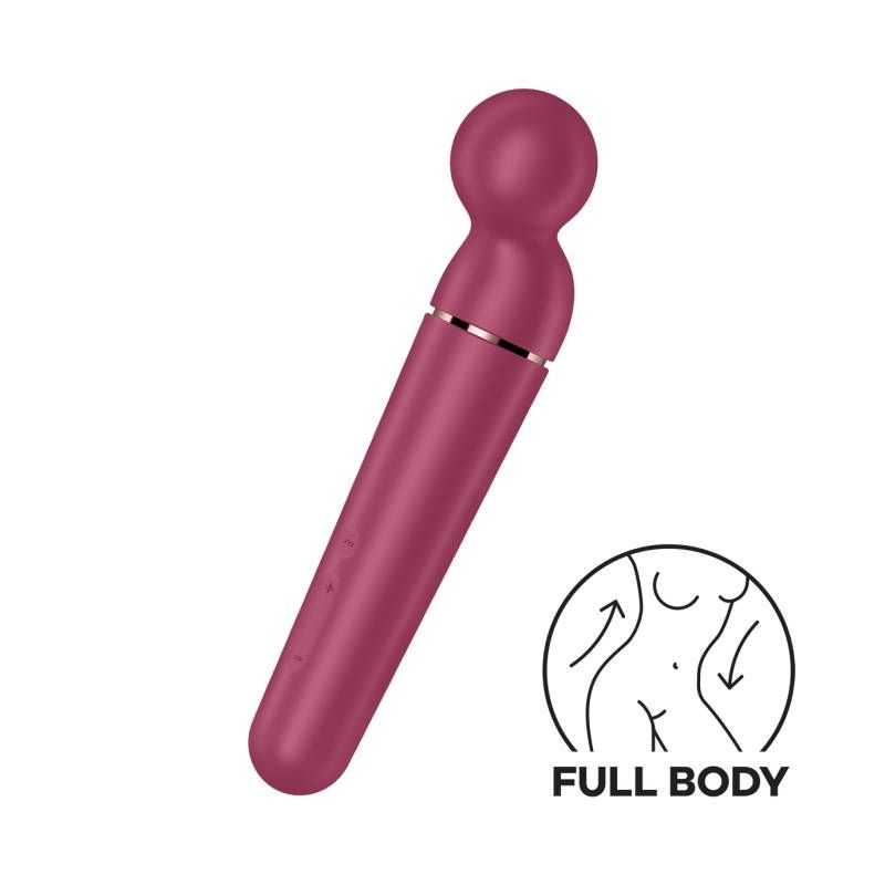 Satisfyer Planet Wand-er Berry – Rechargeable Full-Body Massager Secondary image