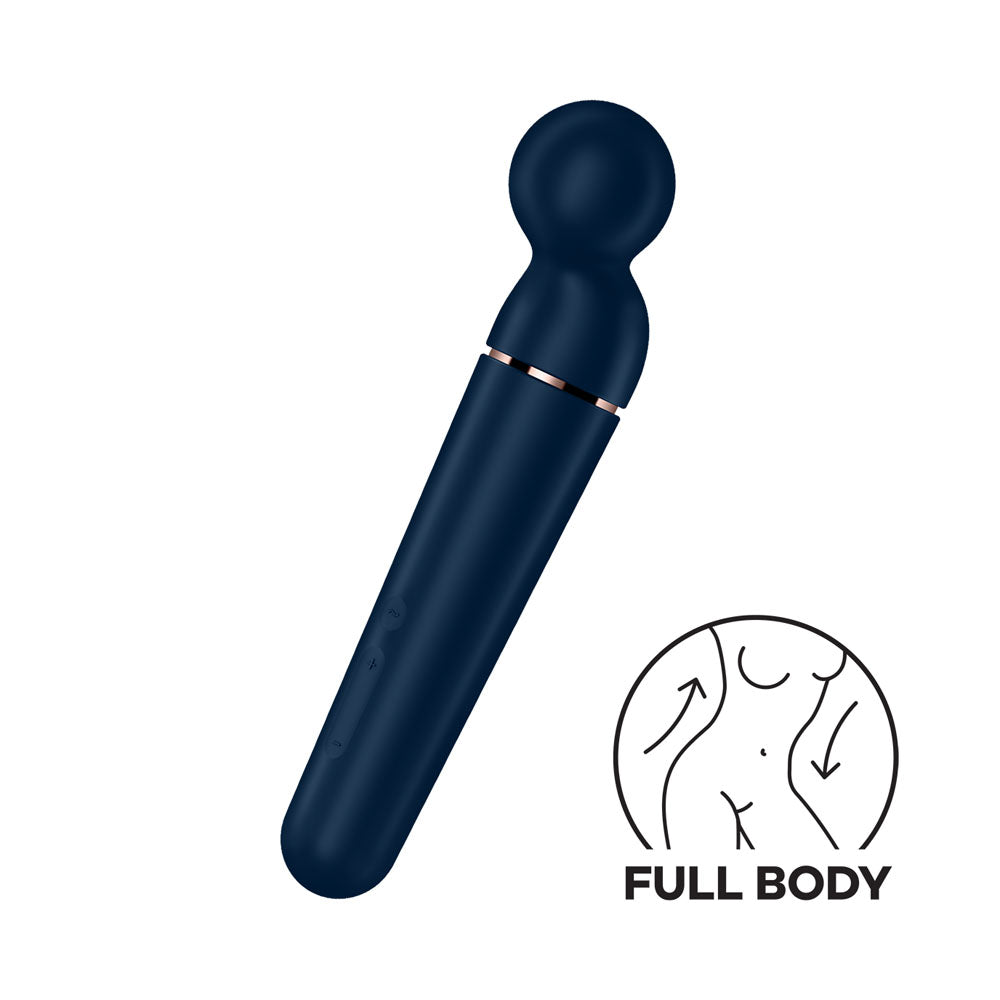Satisfyer Planet Wand-er - Blue 10 Vibration Programs > Sex Toys > Massage Wands