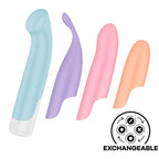 Satisfyer Playful Four 4-in-1 Rechargeable Toy with Interchangeable Sleeves Intimate Stimulator > Sex Toys > Couples Toys