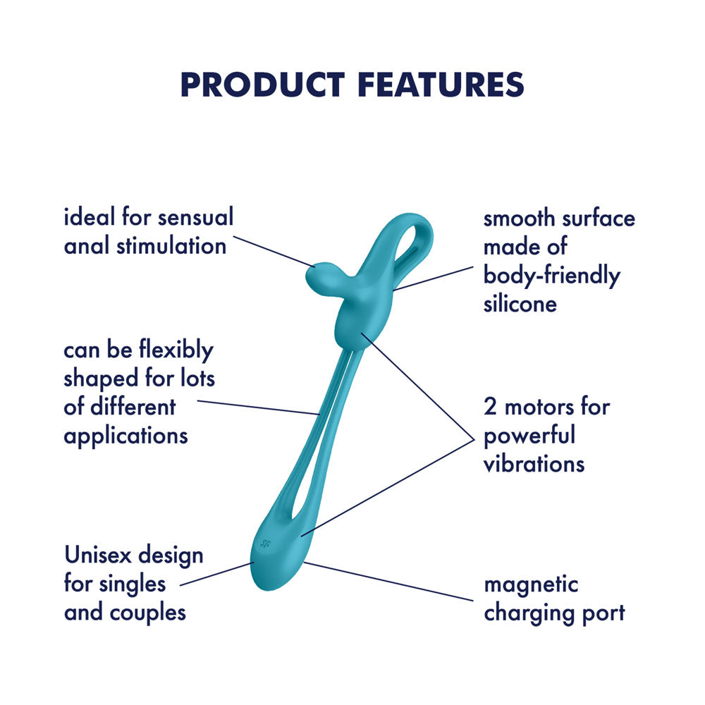 Satisfyer Plug & Play 1 – Multi-Use Vibrator Anal Plug and Cock Ring > Sex Toys > Couples Toys