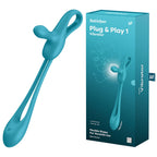 Satisfyer Plug & Play 1 – Multi-Use Vibrator Anal Plug and Cock Ring > Sex Toys > Couples Toys