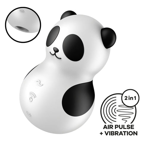 Satisfyer Pocket Panda Air Pulse Vibrator for Thrilling Pleasure STIMULATORS