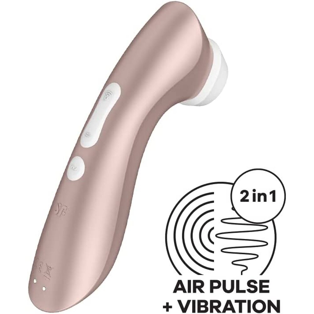 Satisfyer Pro 2 Plus Vibration Clitoral Stimulator – Splash-Proof Clitoral Massager Device > Sex Toys For Ladies > Air Pulsation