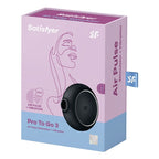 Satisfyer Pro To Go 3 Compact Silicone Air Pulse Vibrator with Pressure Waves and Vibration > Sex Toys For Ladies > Air Pulsation