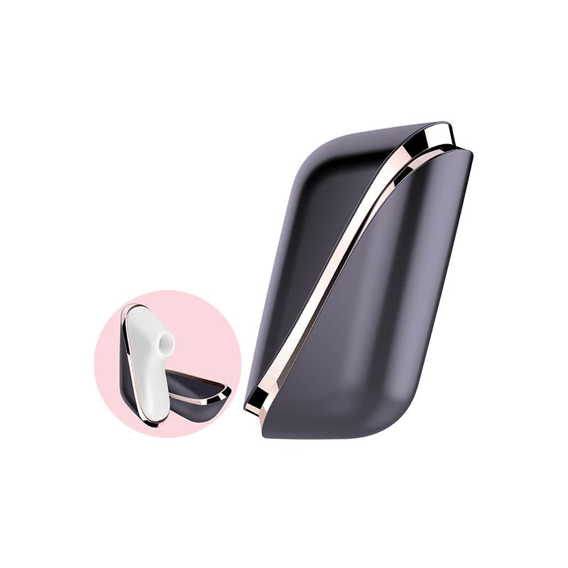 Satisfyer Pro Traveller 9cm USB Rechargeable Clitoral Stimulator Compact Design Secondary image