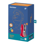 Satisfyer Rotator Plug 1 Plus Red Bluetooth Waterproof Silicone Vibrator > Anal Range > Vibrating Butt Plugs
