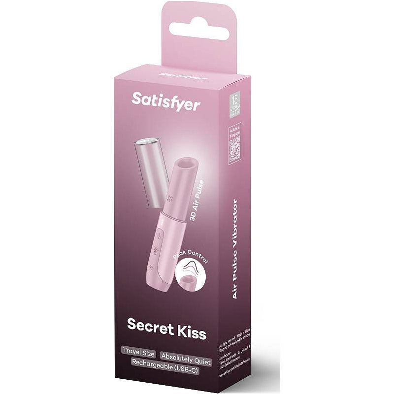 Satisfyer Secret Kiss Mini – Travel-Sized Clitoral Massager > Sex Toys For Ladies > Air Pulsation