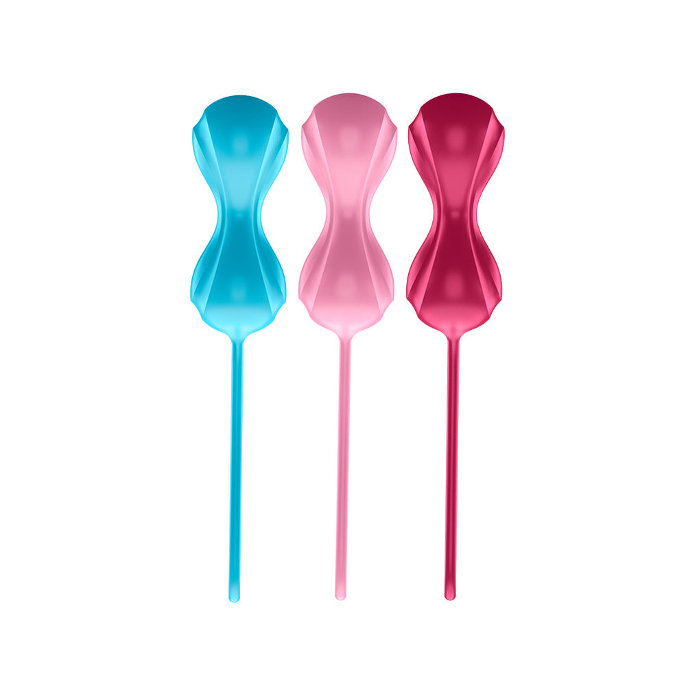 Satisfyer Set Of 3 Silicone Orgasm Balls With Motion Secondary image