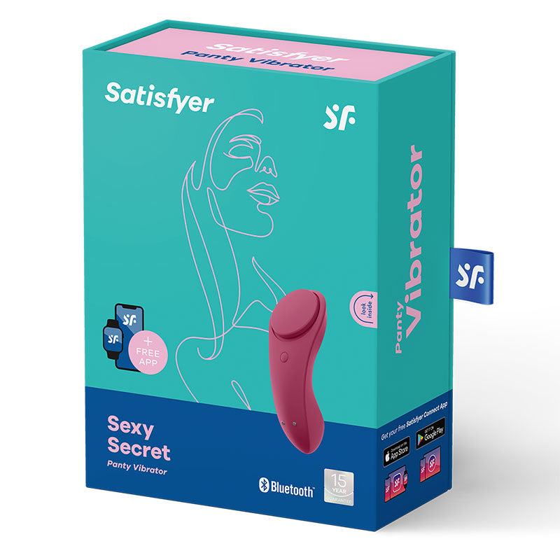 Satisfyer Sexy Secret App Controlled Panty Vibrator – Remote-Controlled Vibrator > Sex Toys For Ladies > Panty Vibes