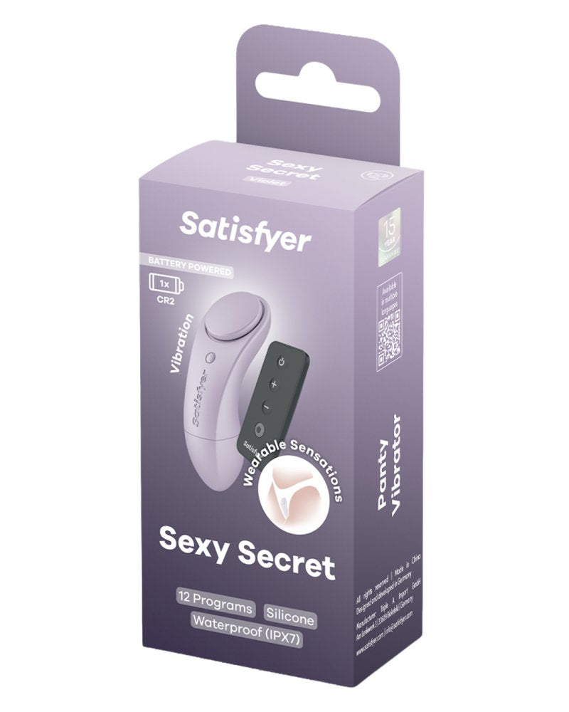 SATISFYER SEXY SECRET BATTERY SERIES