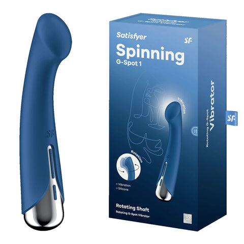 Satisfyer Spinning G-Spot 1 - Blue Blue Vibrators