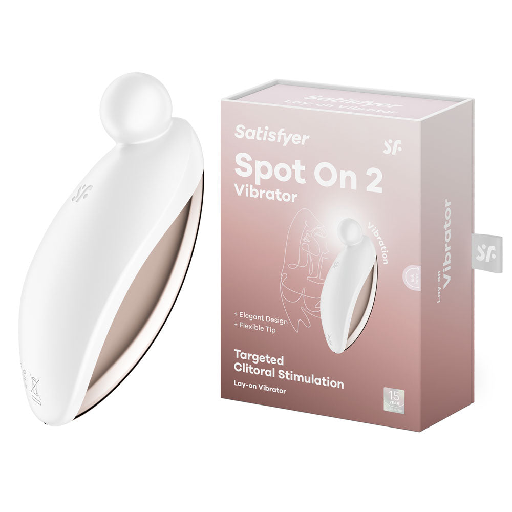 Satisfyer Spot On 2 Clitoral Stimulator White STIMULATORS