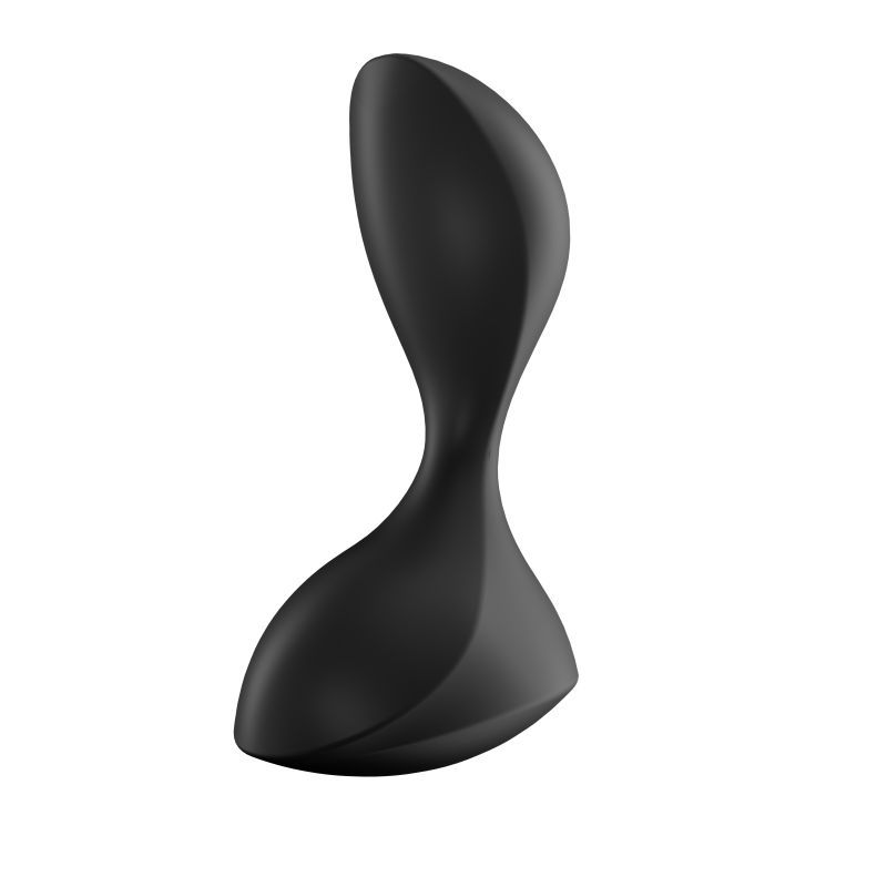 Satisfyer Sweet Seal Vibrating Anal Plug in Black > Anal Range > Vibrating Butt Plugs