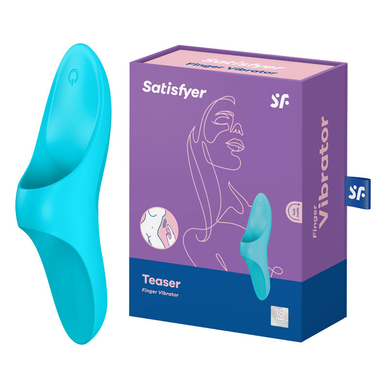 Satisfyer Teaser Finger Vibe – Rechargeable Silicone Finger Vibrator Secondary image