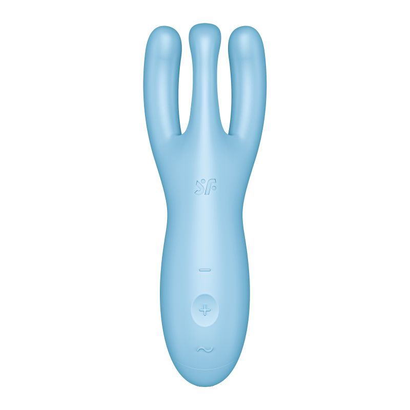 Satisfyer Threesome 4 Connect (Blue) – App-Controlled Layon Vibrator > Sex Toys > Remote Control Toys Main image