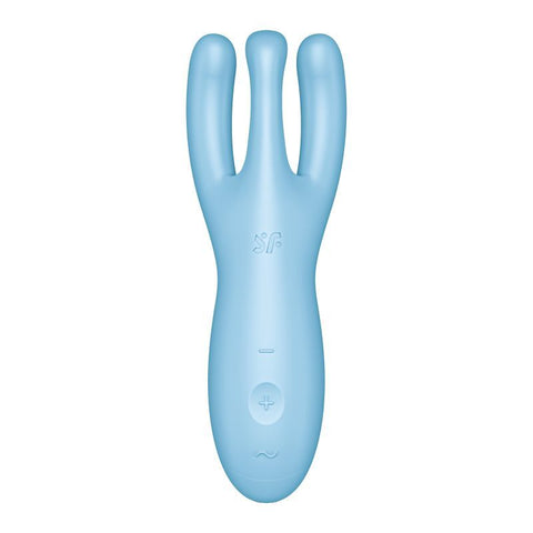 Satisfyer Threesome 4 Connect App Layon Vibrator Blue Default Title Vibrators