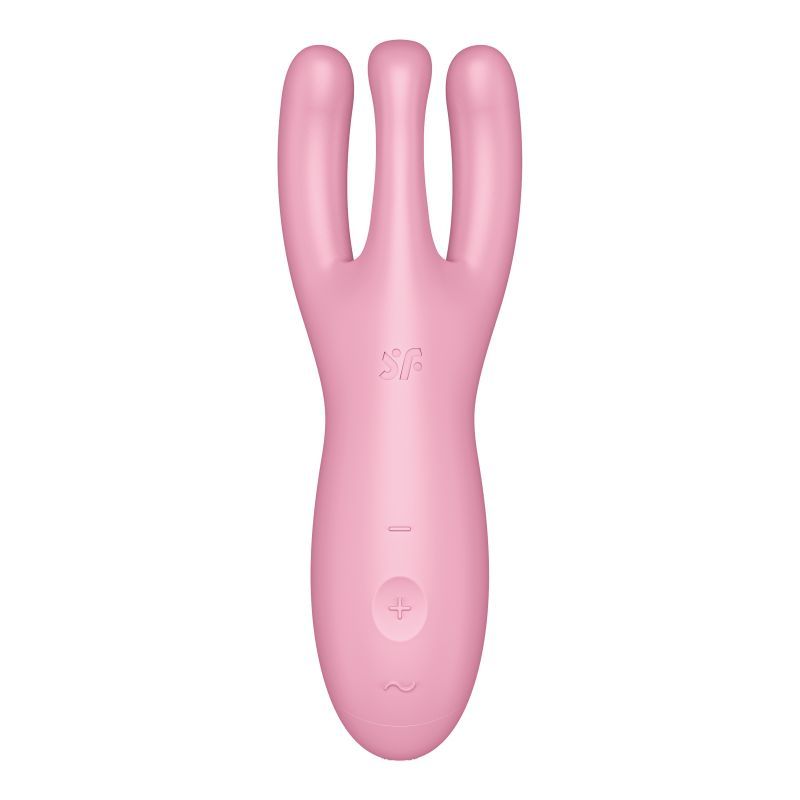 Satisfyer Threesome 4 Connect App Layon Vibrator Pink Couples Toys