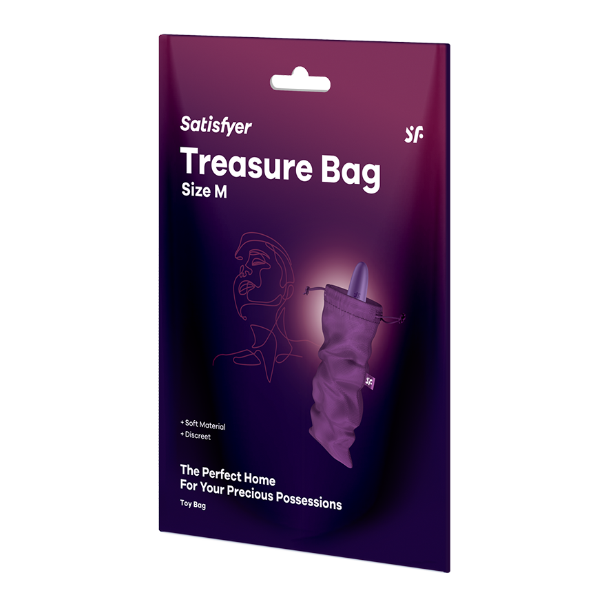 Satisfyer Treasure Bag Medium – Toy Storage Bag > Essentials > Toy Storage