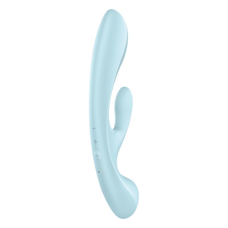 Satisfyer Triple Oh – Double Stimulation Rechargeable Silicone Vibrator Secondary image