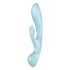 Satisfyer Triple Oh – Double Stimulation Rechargeable Silicone Vibrator > Vibrators > Ladies > Rabbit
