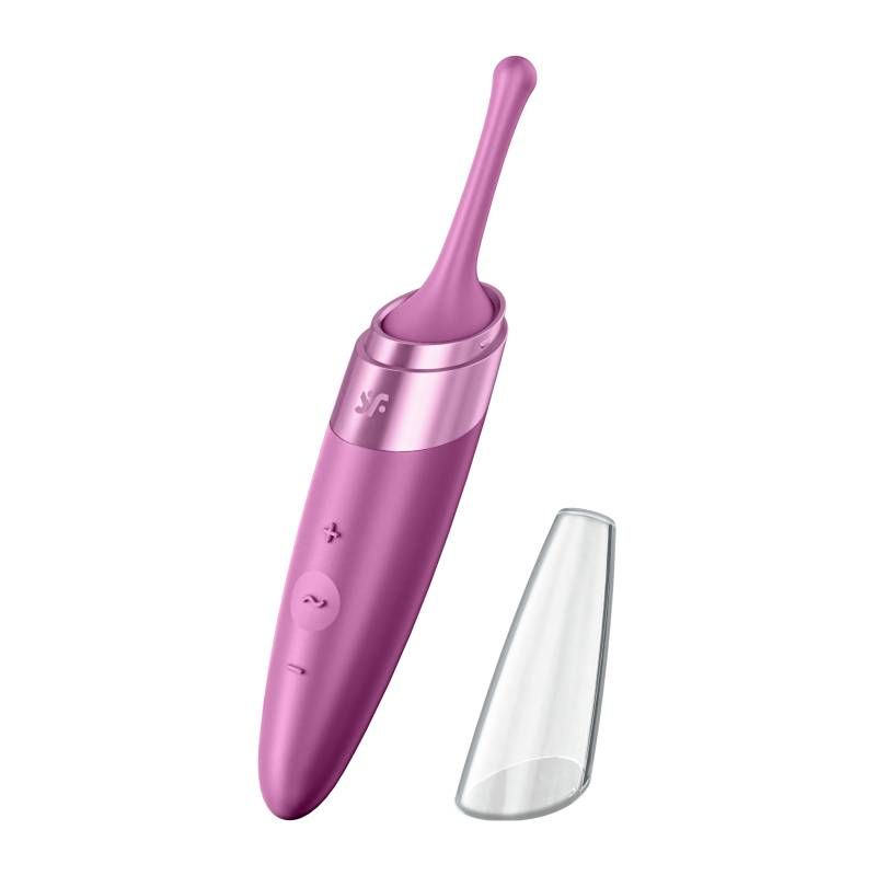 Satisfyer Twirling Delight – Tip Stimulator Silicone Rechargeable Toy > Vibrators > Ladies > Clitoral Vibrators and Stimulators