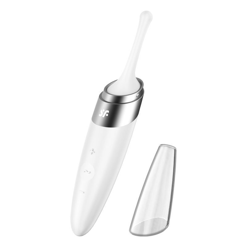 Satisfyer Twirling Delight Tip Stimulator in White STIMULATORS